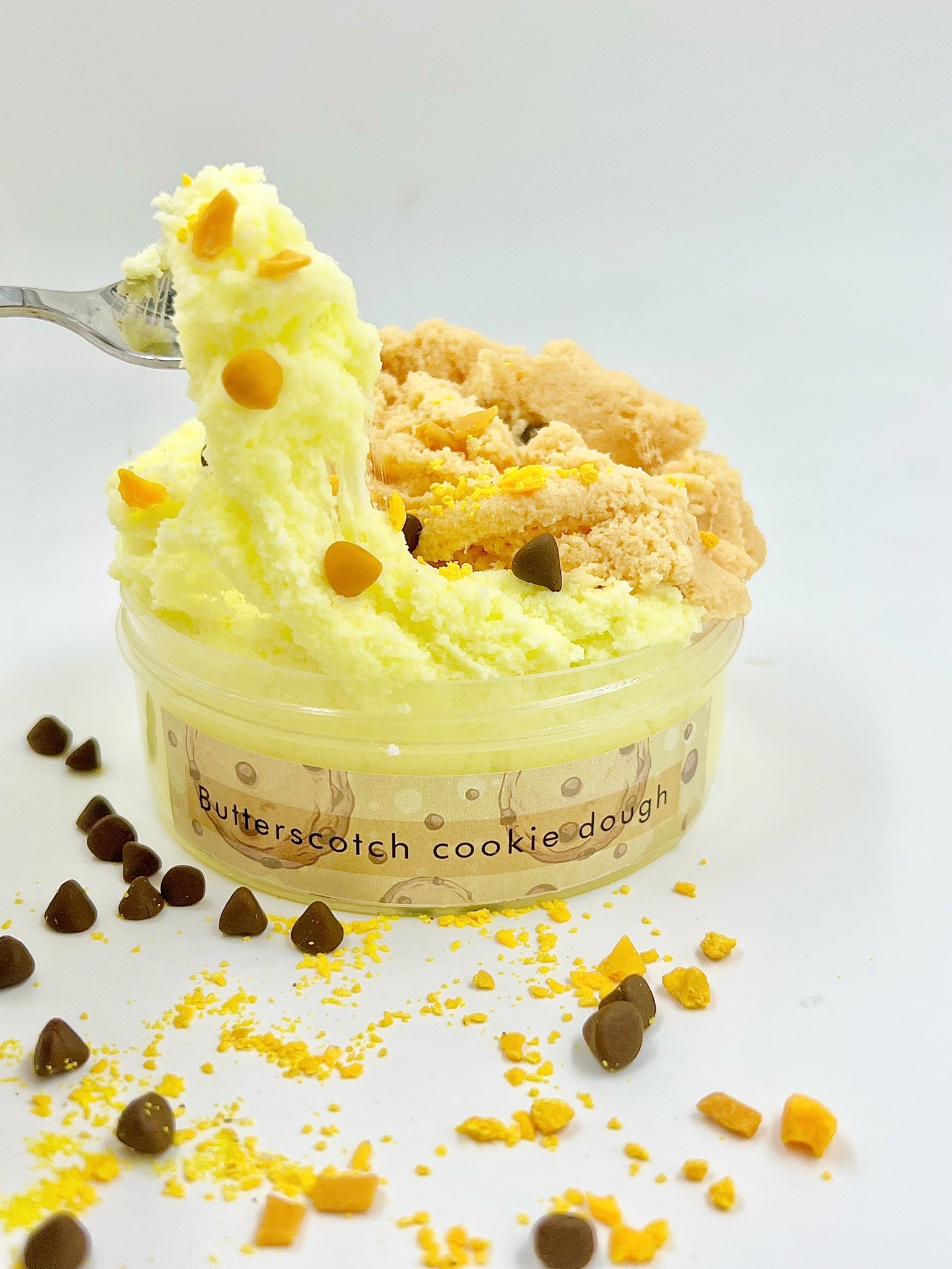 BUTTERSCOTCH COOKIE DOUGH SLIME