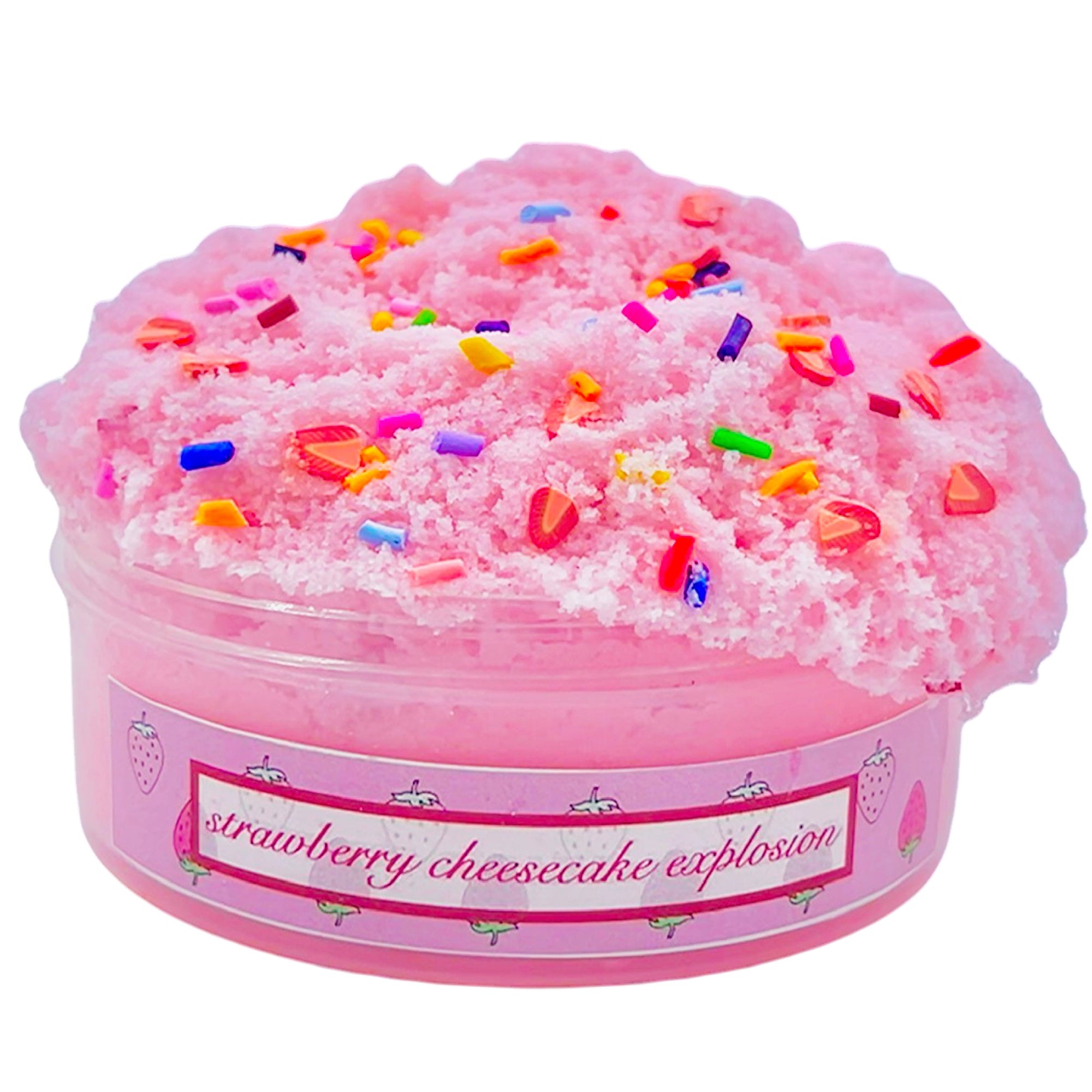 STRAWBERRY CHEESECAKE SLIME