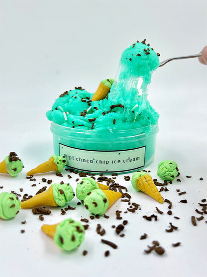 MINT CHOCO CHIP ICE CREAM