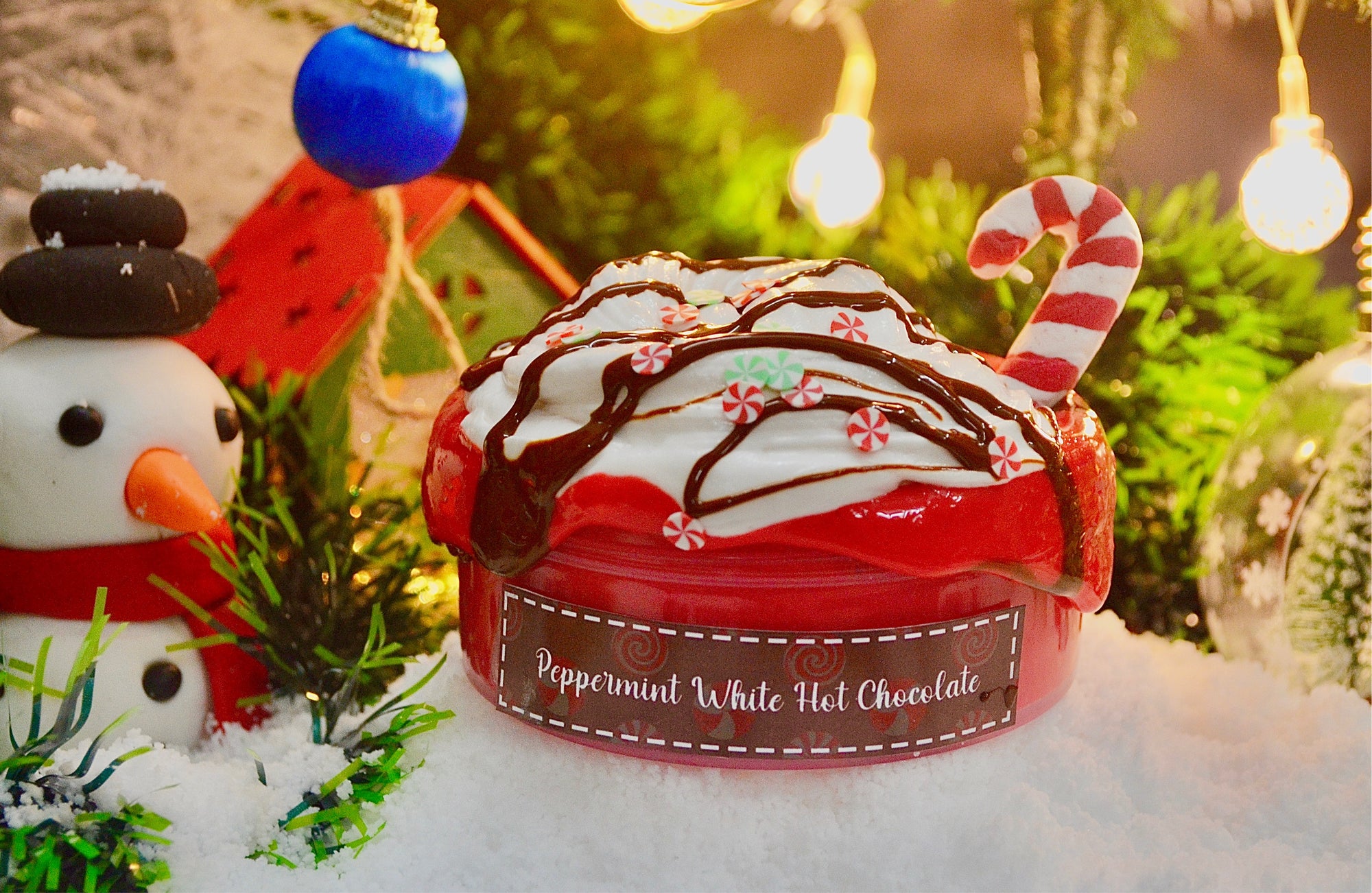 PEPPERMINT WHITE HOT CHOCOLATE