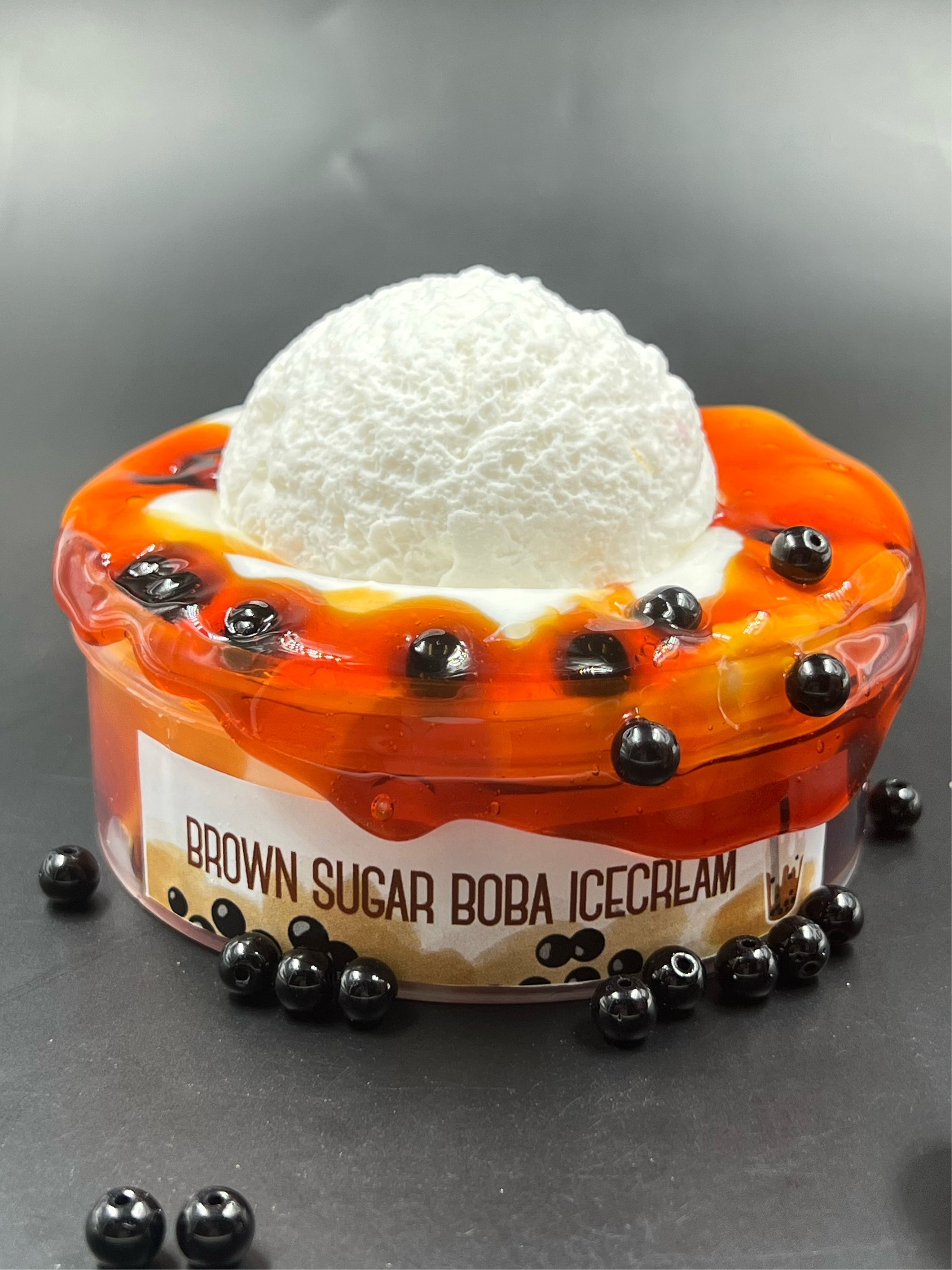 BROWN SUGAR BOBA SLIME