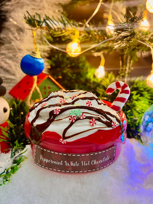 PEPPERMINT WHITE HOT CHOCOLATE